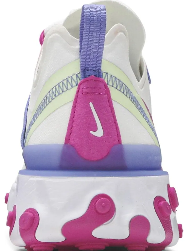 Кроссовки Nike Wmns React Element 55 'White Fire Pink' — изображение 7 из 8, белый