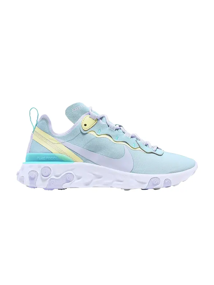 Кроссовки Nike Wmns React Element 55 'Ocean Cube' — изображение 1 из 1, синий