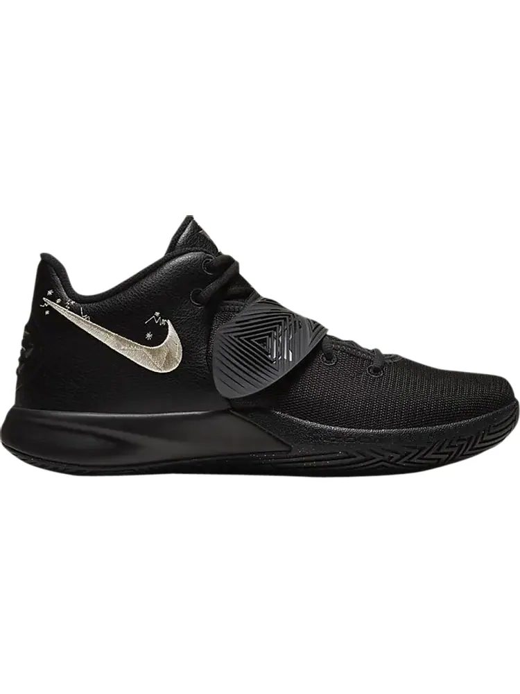 Кроссовки Nike Kyrie Flytrap 3 'Black Metallic Gold' — изображение 1 из 1, черный