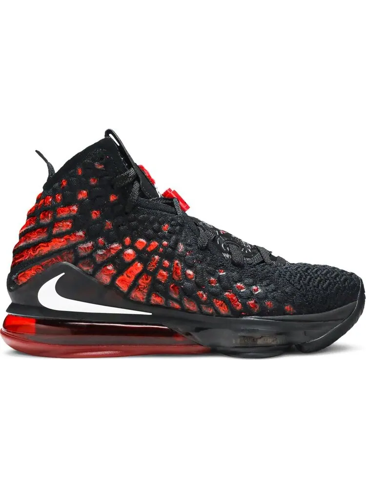 Кроссовки Nike LeBron 17 'Infrared VI' — изображение 1 из 8, черный