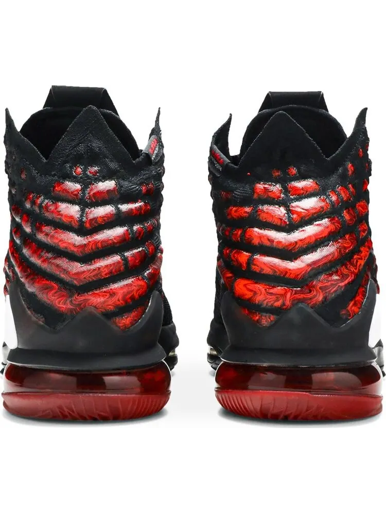 Кроссовки Nike LeBron 17 'Infrared VI' — изображение 6 из 8, черный
