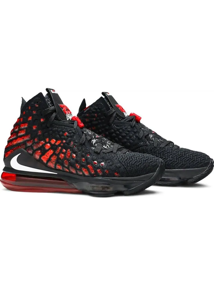 Кроссовки Nike LeBron 17 'Infrared VI' — изображение 8 из 8, черный