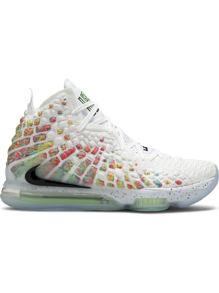 Кроссовки Nike LeBron 17 'Air Command Force' — изображение 1 из 8, белый