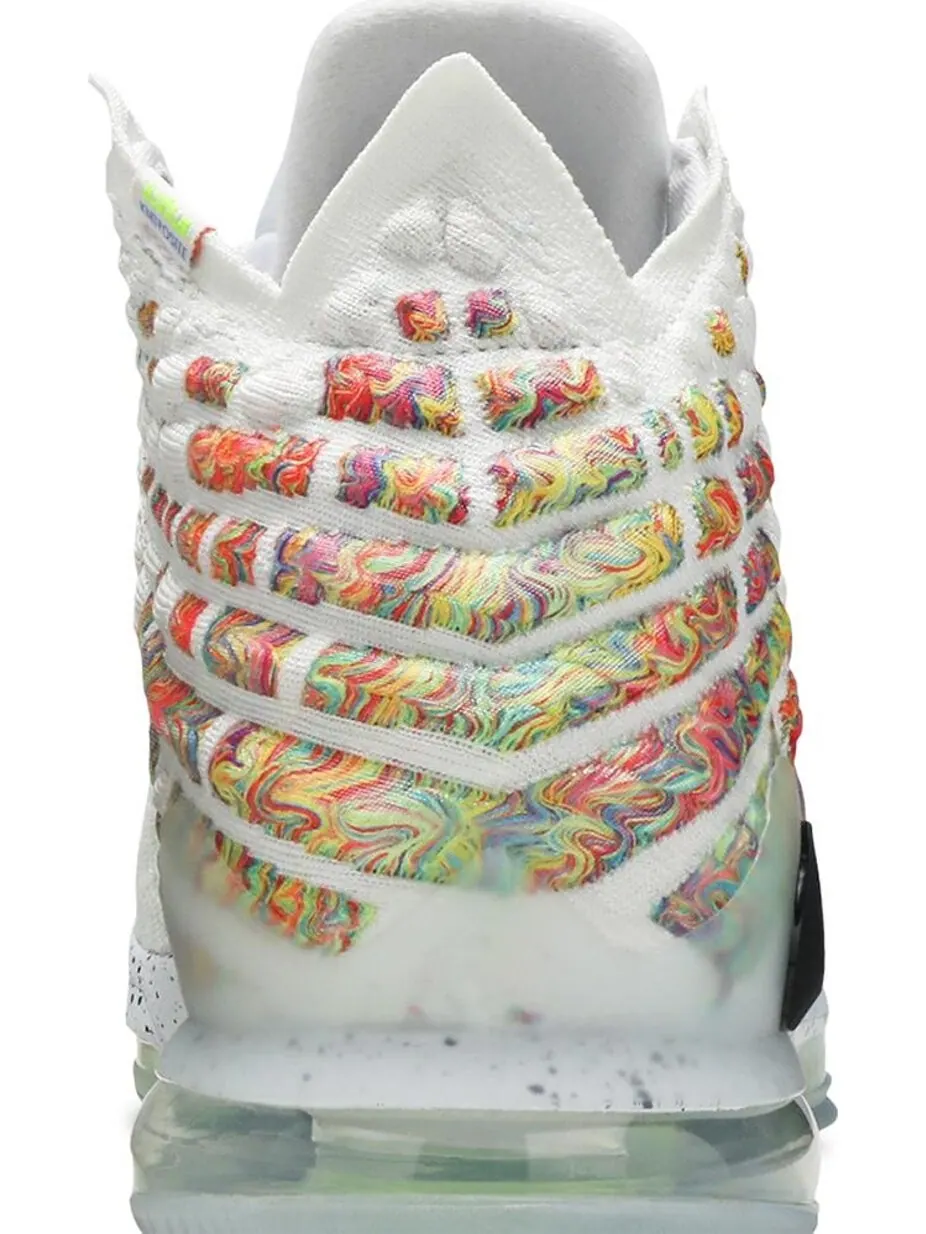 Кроссовки Nike LeBron 17 'Air Command Force' — изображение 7 из 8, белый