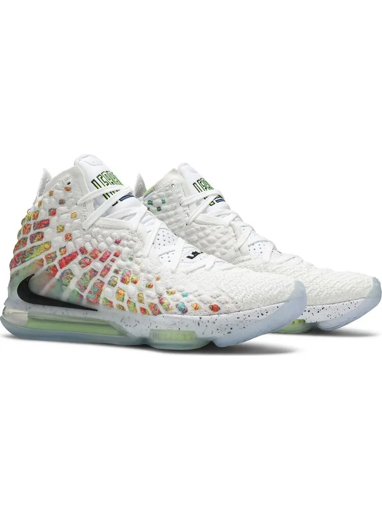 Кроссовки Nike LeBron 17 'Air Command Force' — изображение 8 из 8, белый