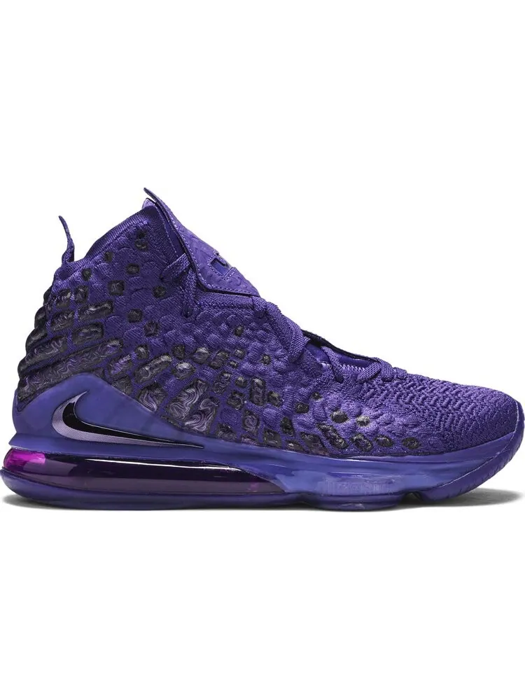 Кроссовки Nike NBA 2K20 x LeBron 17 'Bron 2K' Gamer Exclusive — изображение 1 из 8, фиолетовый