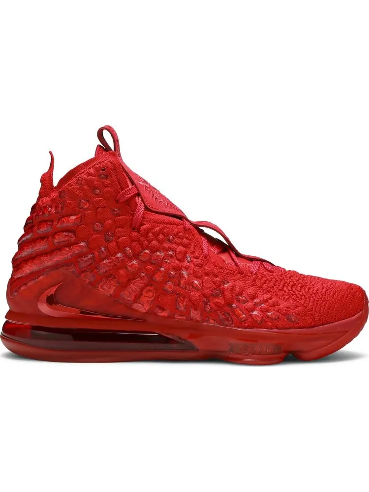 Кроссовки Nike LeBron 17 'Red Carpet' — изображение 1 из 8, красный