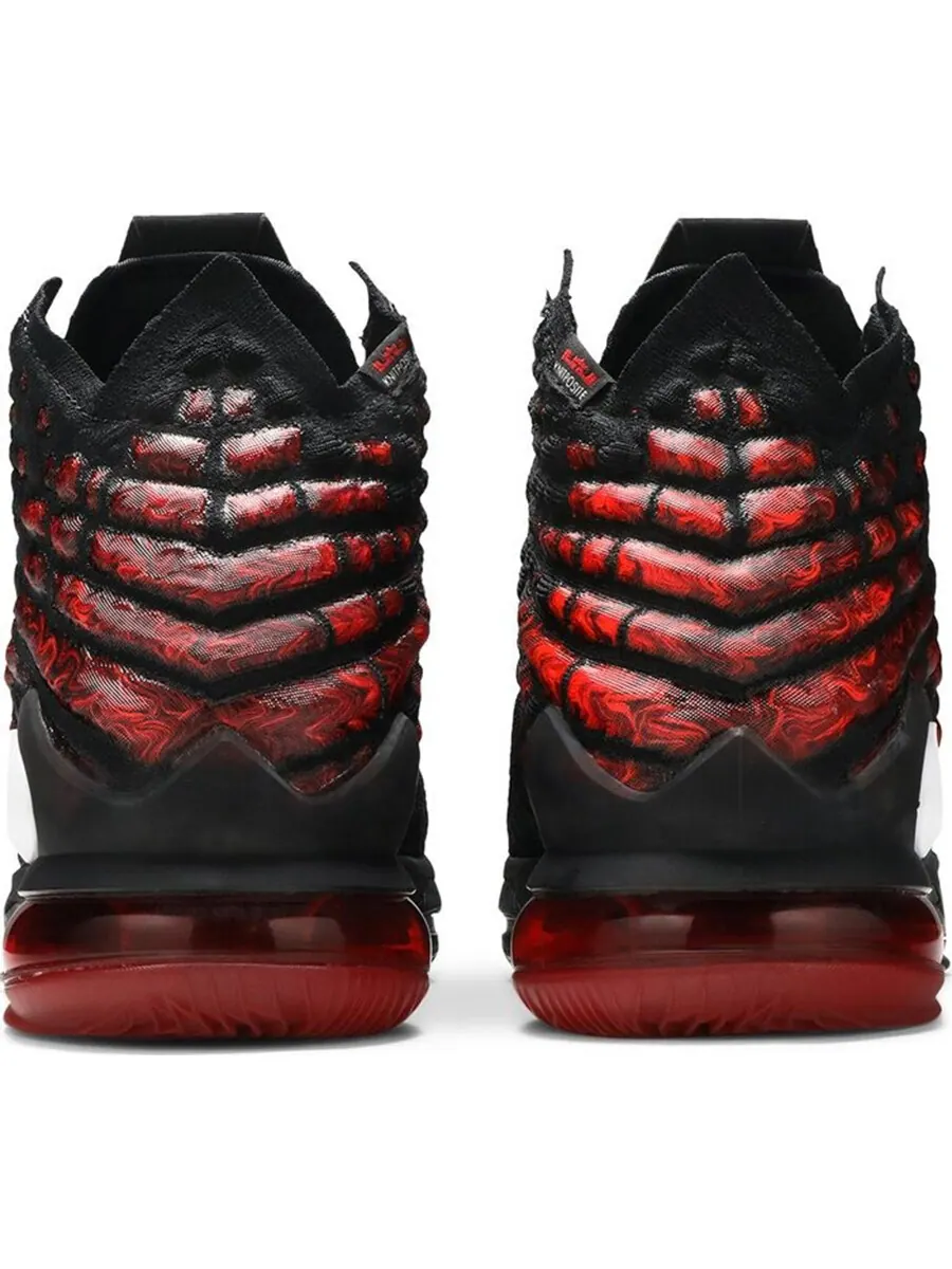 Кроссовки Nike LeBron 17 EP 'Infrared VI' — изображение 3 из 4, красный/черный
