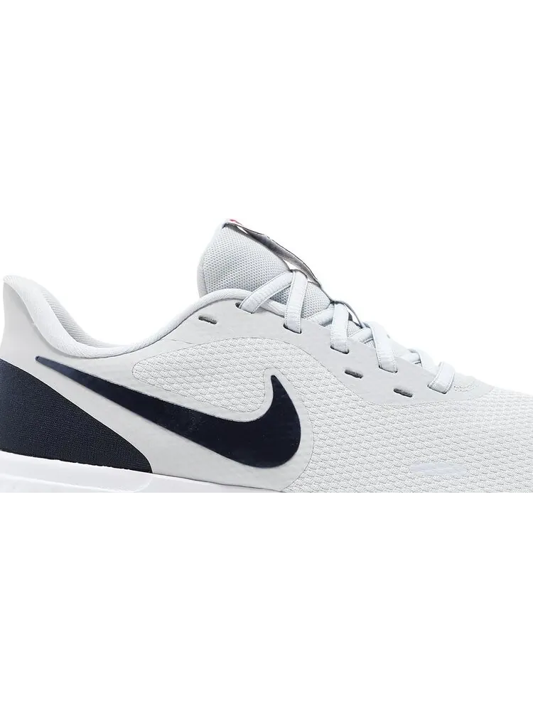 Кроссовки Nike Revolution 5 'Pure Platinum Thunder Blue' — изображение 2 из 8, серый