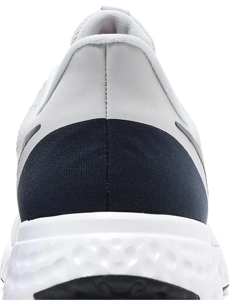 Кроссовки Nike Revolution 5 'Pure Platinum Thunder Blue' — изображение 7 из 8, серый