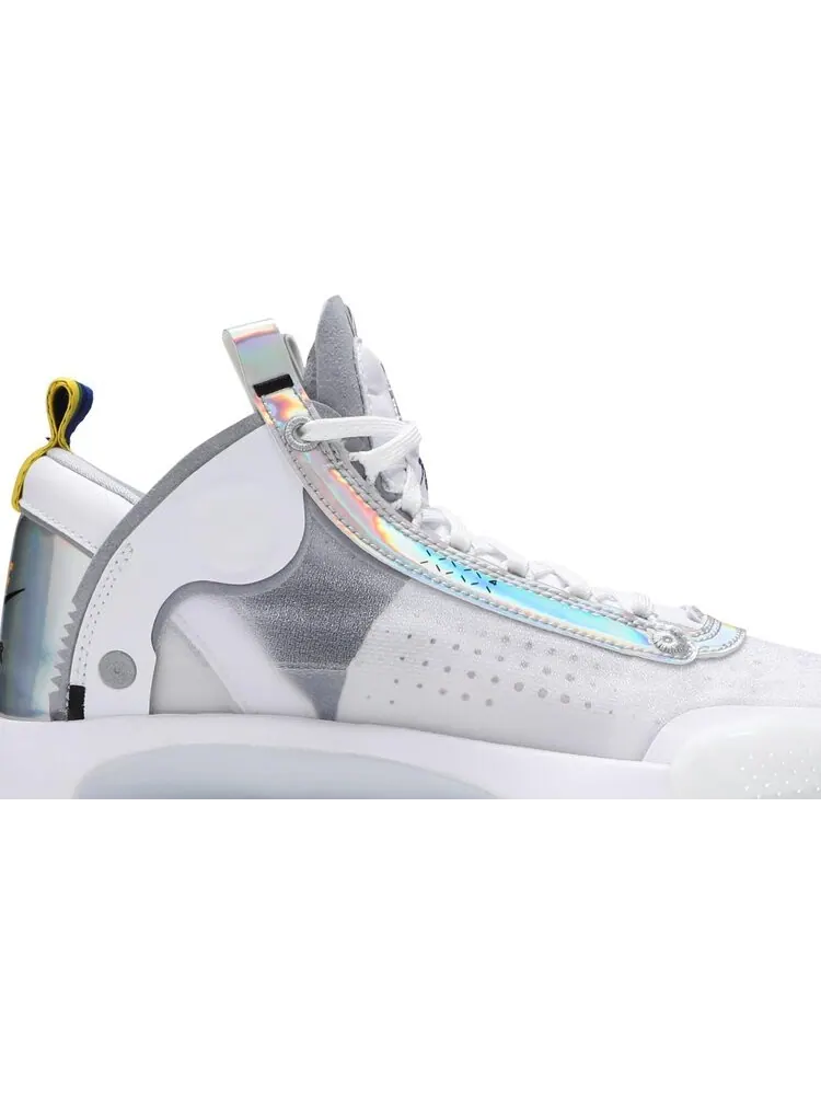 Кроссовки Air Jordan 34 GS Unite — изображение 2 из 8, белый