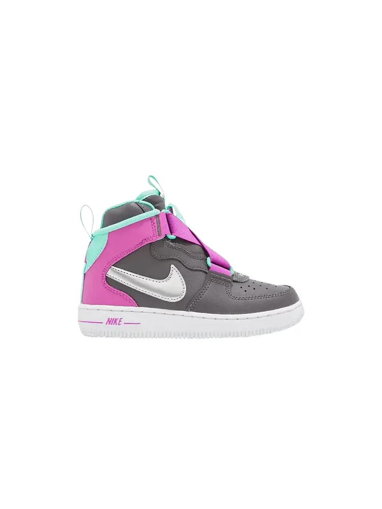 Кроссовки Force 1 Highness TD 'Thunder Grey Hyper Violet' — изображение 1 из 1, серый фиолетовый