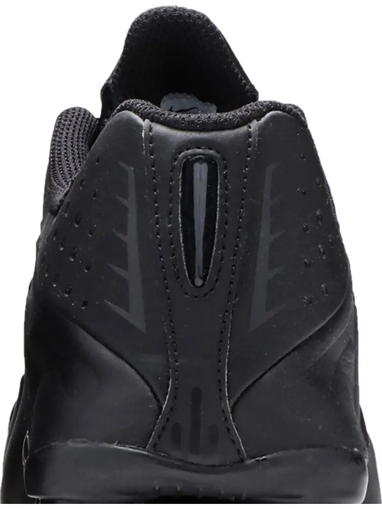 Кроссовки Nike Shox R4 GS 'Triple Black' — изображение 7 из 8, черный