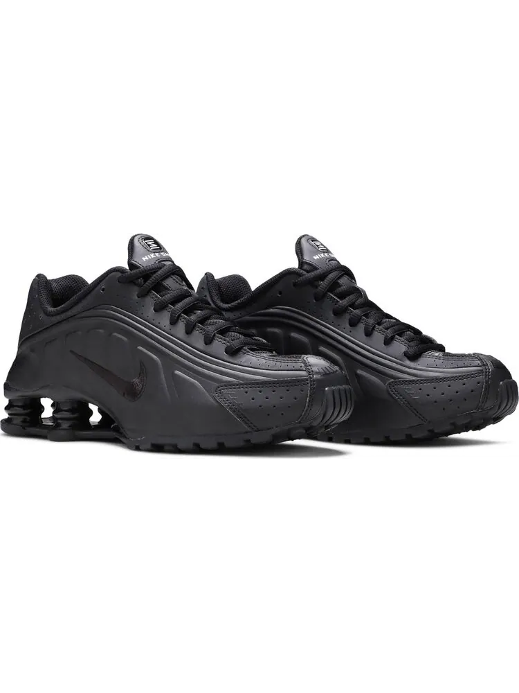 Кроссовки Nike Shox R4 GS 'Triple Black' — изображение 8 из 8, черный