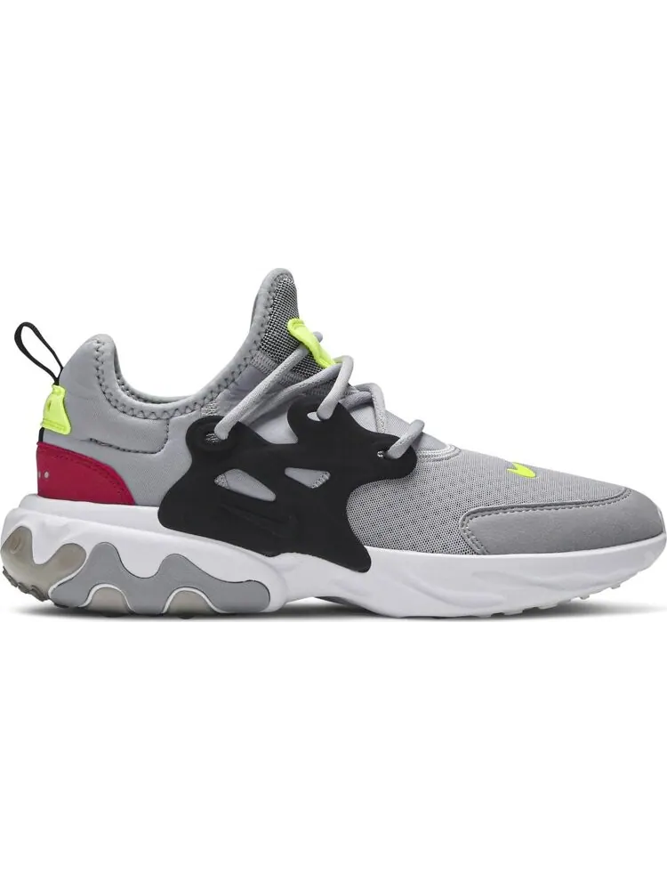 Кроссовки Nike React Presto GS 'Wolf Grey' — изображение 1 из 8, серый