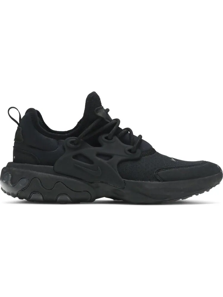 Кроссовки Nike React Presto GS 'Triple Black' — изображение 1 из 8, черный