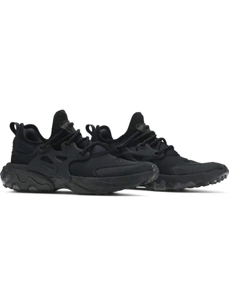 Кроссовки Nike React Presto GS 'Triple Black' — изображение 8 из 8, черный