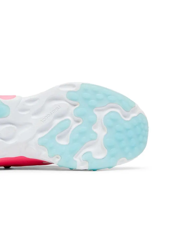 Кроссовки Nike React Presto GS 'White Hyper Pink' — изображение 6 из 9, белый/розовый/синий