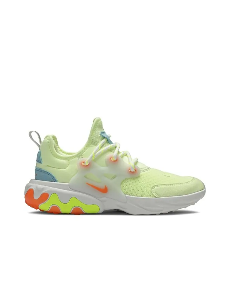 Кроссовки Nike React Presto GS 'Barely Volt' — изображение 1 из 4, зеленый