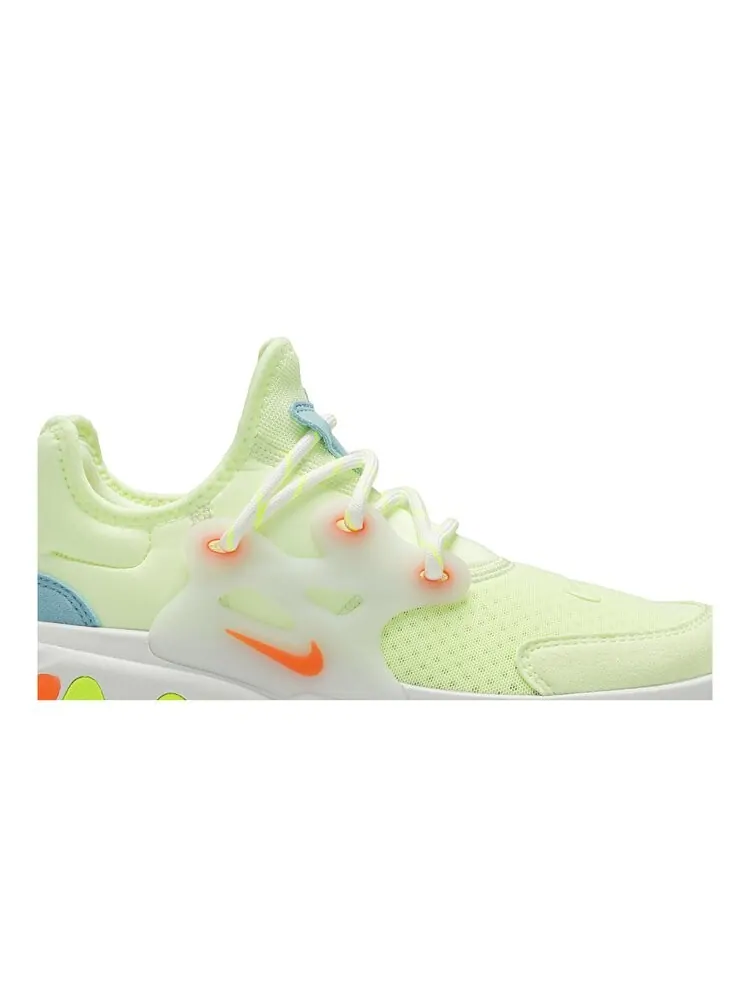 Кроссовки Nike React Presto GS 'Barely Volt' — изображение 2 из 4, зеленый