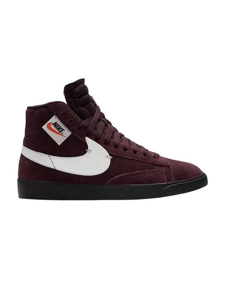 Кроссовки Nike Wmns Blazer Mid Rebel XX 'Burgundy Crush' — изображение 1 из 1, красный