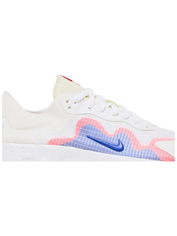 Кроссовки Nike Renew Lucent 'White Royal Crimson' — изображение 2 из 8, белый