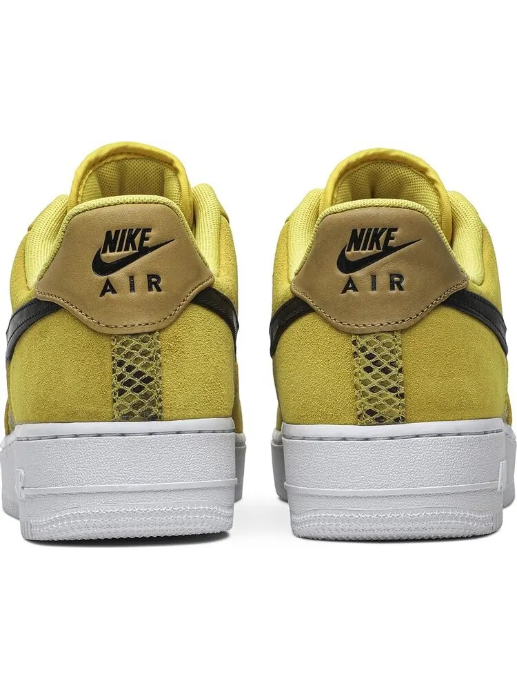 Кроссовки Nike Air Force 1 Low 'Yellow Snakeskin' — изображение 6 из 8, желтый