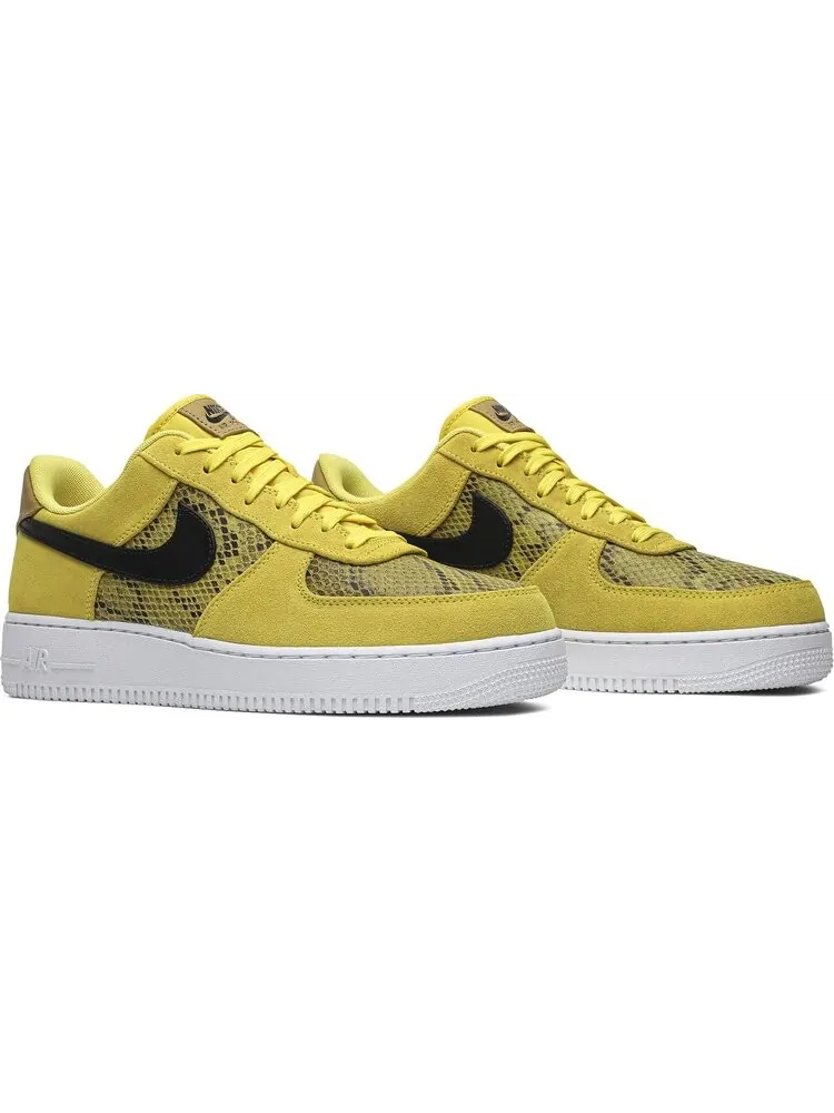 Кроссовки Nike Air Force 1 Low 'Yellow Snakeskin' — изображение 8 из 8, желтый