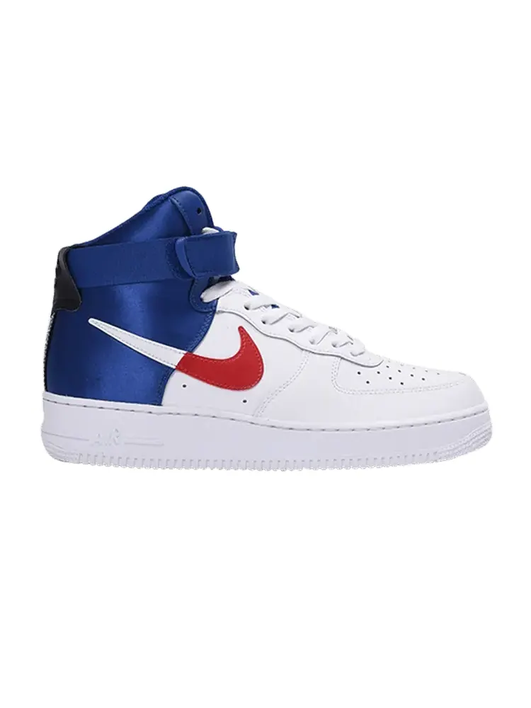 Кроссовки Nike NBA x Air Force 1 High '07 'Clippers' — изображение 1 из 1, белый/синий