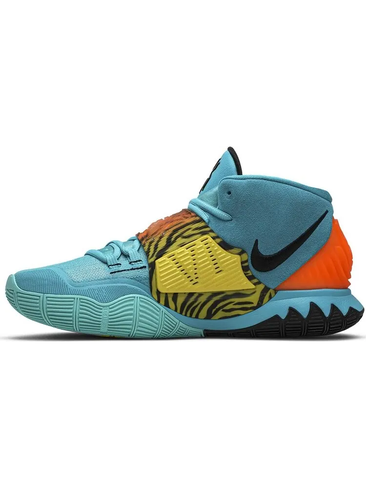 Кроссовки Nike Kyrie 6 'Oracle Aqua' — изображение 3 из 8, синий