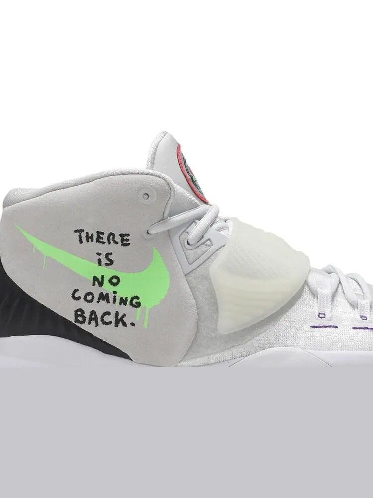 Кроссовки Nike Kyrie 6 'There Is No Coming Back' — изображение 2 из 8, белый
