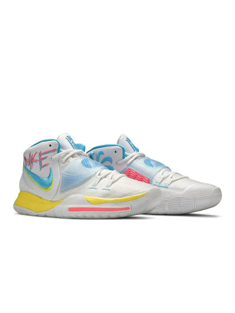 Кроссовки Kyrie 6 EP 'Neon Graffiti' — изображение 8 из 8, мульти