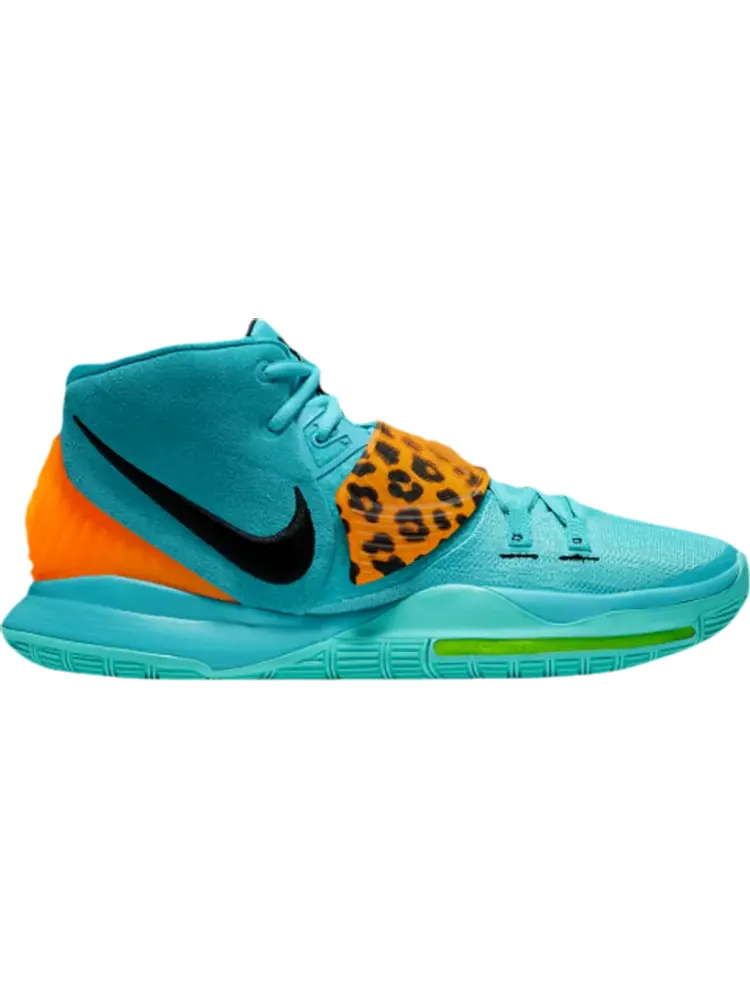 Кроссовки Nike Kyrie 6 EP 'Animal Print - Oracle Aqua' — изображение 1 из 1, синий