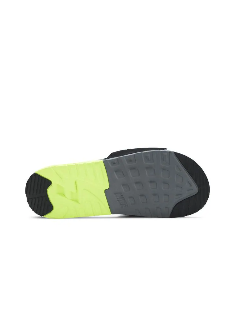 Сандалии Nike Air Max 90 Slide 'Volt' — изображение 5 из 9, серый//черный/серый