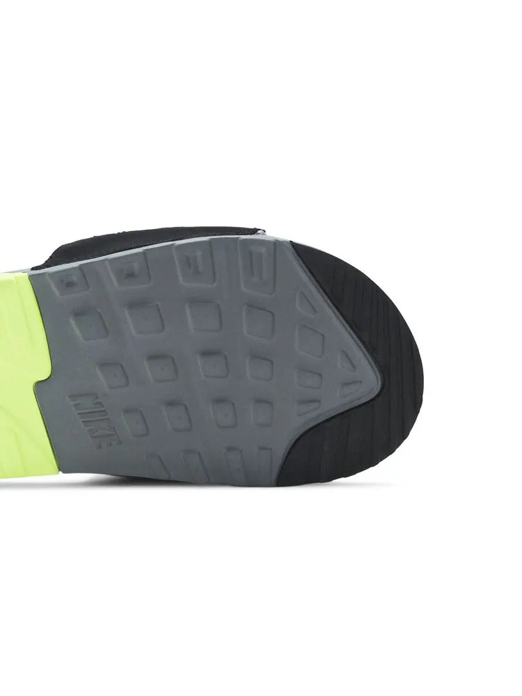 Сандалии Nike Air Max 90 Slide 'Volt' — изображение 6 из 9, серый//черный/серый