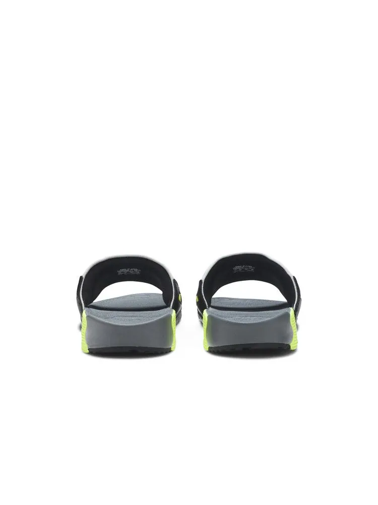 Сандалии Nike Air Max 90 Slide 'Volt' — изображение 7 из 9, серый//черный/серый