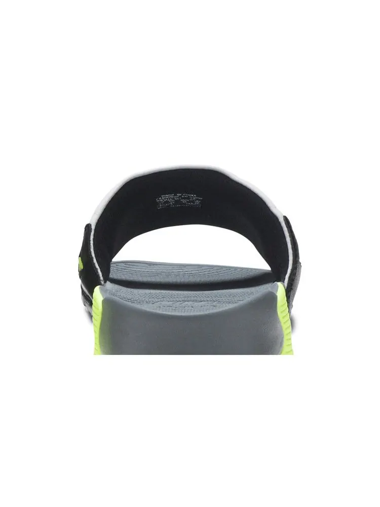 Сандалии Nike Air Max 90 Slide 'Volt' — изображение 8 из 9, серый//черный/серый