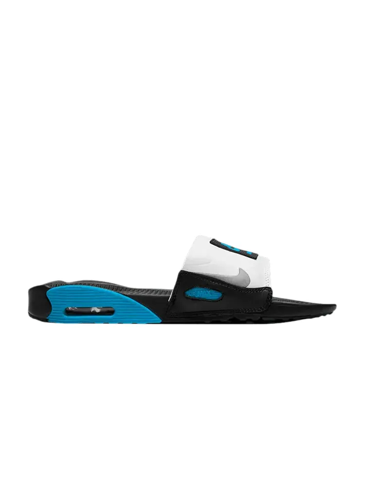 Шлепанцы Air Max 90 Slide 'Black Laser Blue' — изображение 1 из 1, черный синий