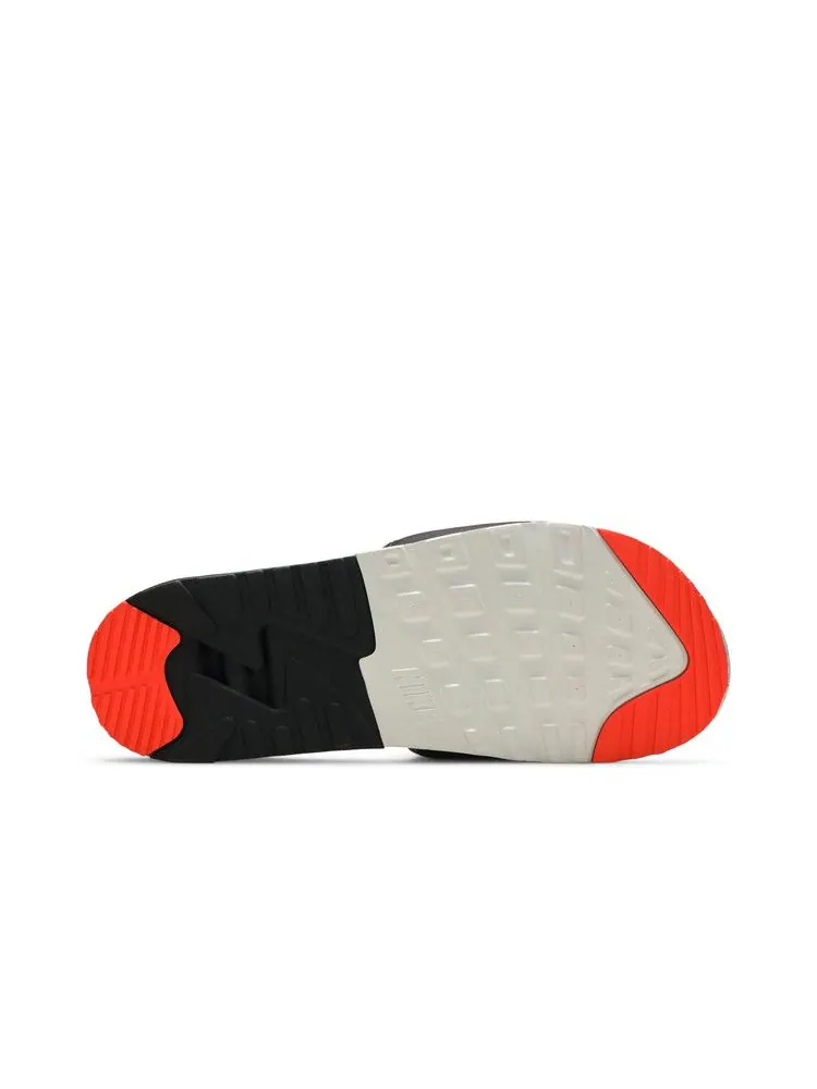 Кроссовки Nike Air Max 90 Slide 'White Turf Orange Speckled' — изображение 5 из 9, белый/оранжевый//черный