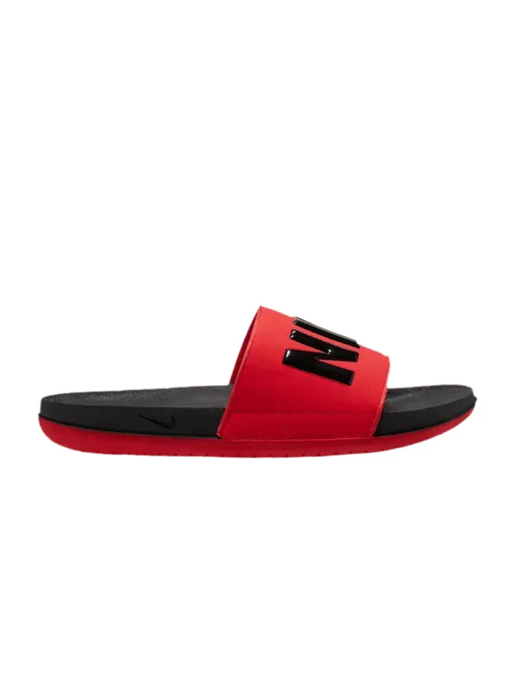 Сандалии Nike Offcourt Slide 'Black University Red' — изображение 1 из 1, черный/черный/красный