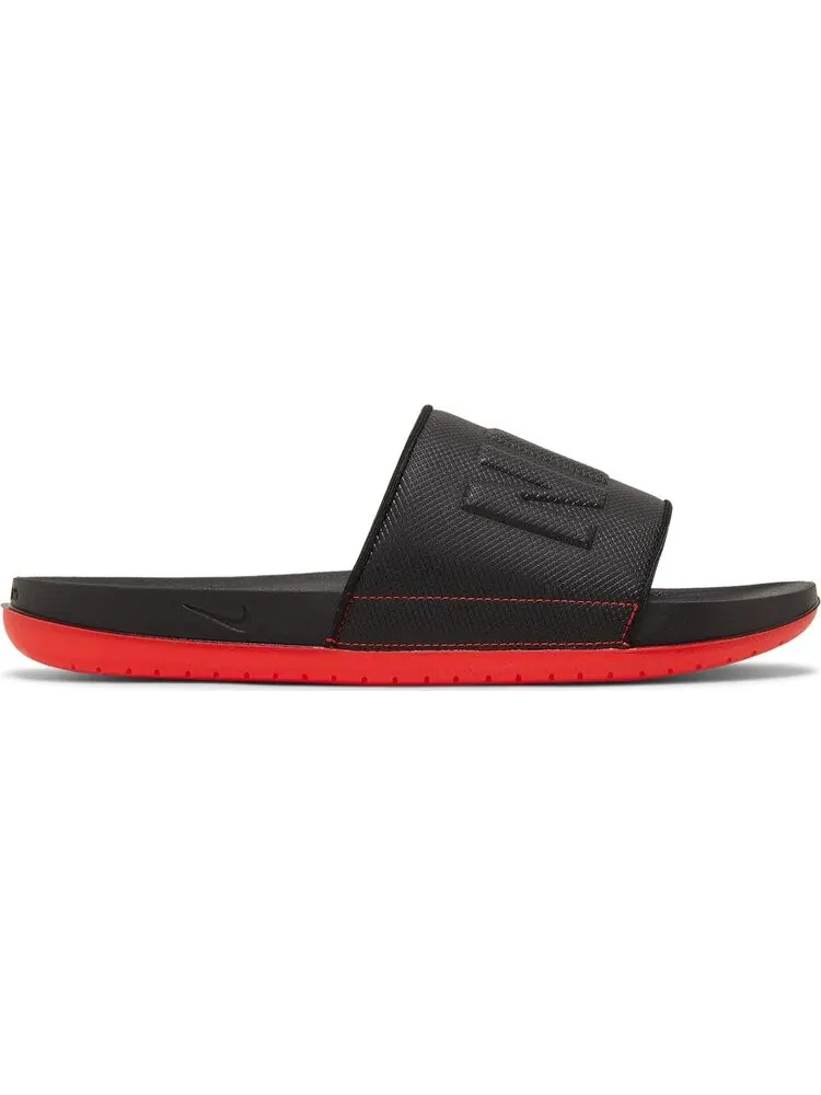 Сандалии Nike OffCourt Slide 'Bred' — изображение 1 из 8, черный