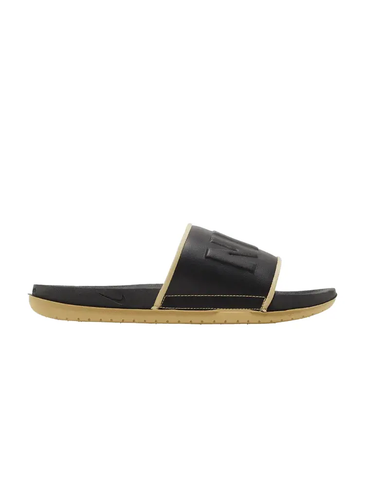 Сандалии Nike Offcourt Slide 'Black Wheat Grass' — изображение 1 из 9, черный/черный