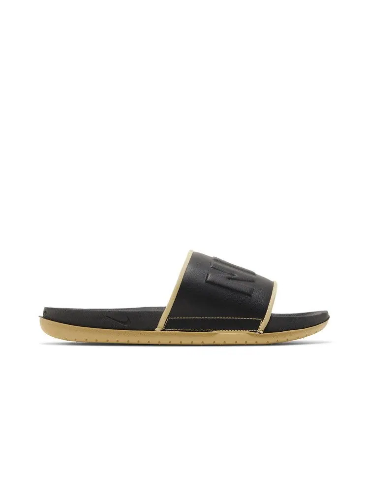 Сандалии Nike Offcourt Slide 'Black Wheat Grass' — изображение 2 из 9, черный/черный