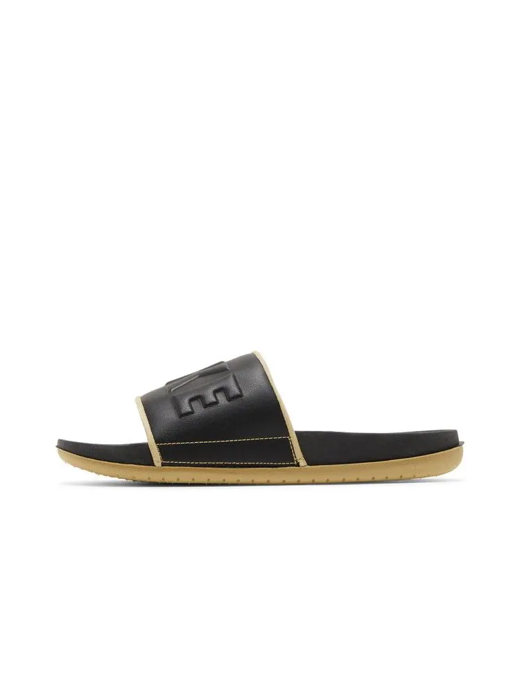 Сандалии Nike Offcourt Slide 'Black Wheat Grass' — изображение 4 из 9, черный/черный