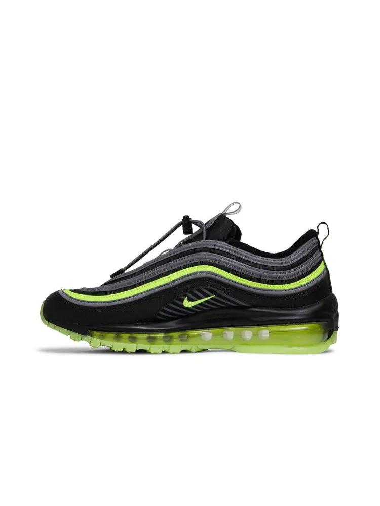Кроссовки Nike Air Max 97 HZ GS 'Black Volt' — изображение 4 из 9, черный