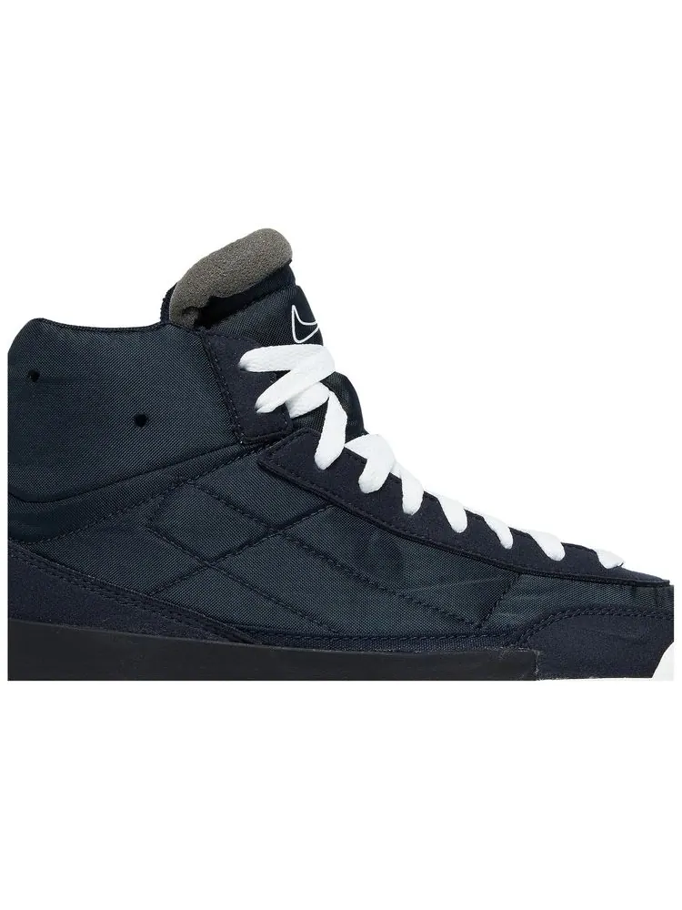 Кроссовки Nike Drop Type Mid 'Dark Obsidian' — изображение 2 из 8, синий