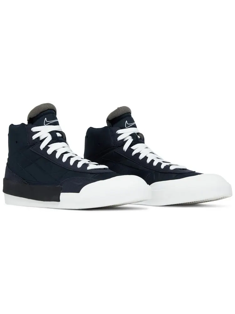 Кроссовки Nike Drop Type Mid 'Dark Obsidian' — изображение 8 из 8, синий