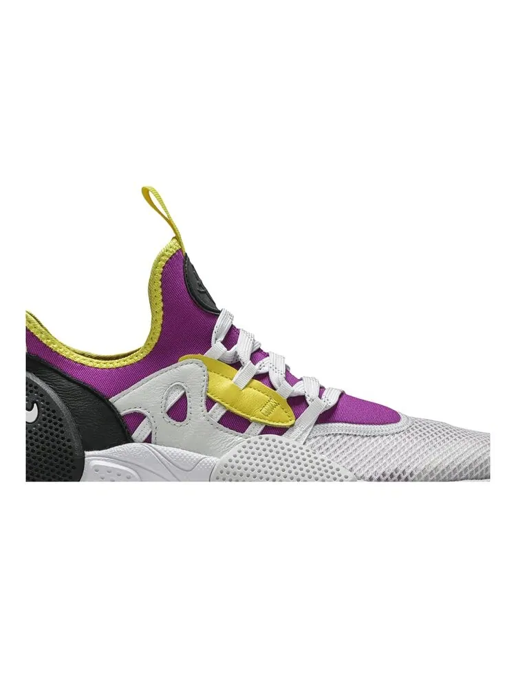 Кроссовки Nike Air Huarache Edge TXT 'Magenta Yellow' — изображение 2 из 4, фиолетовый
