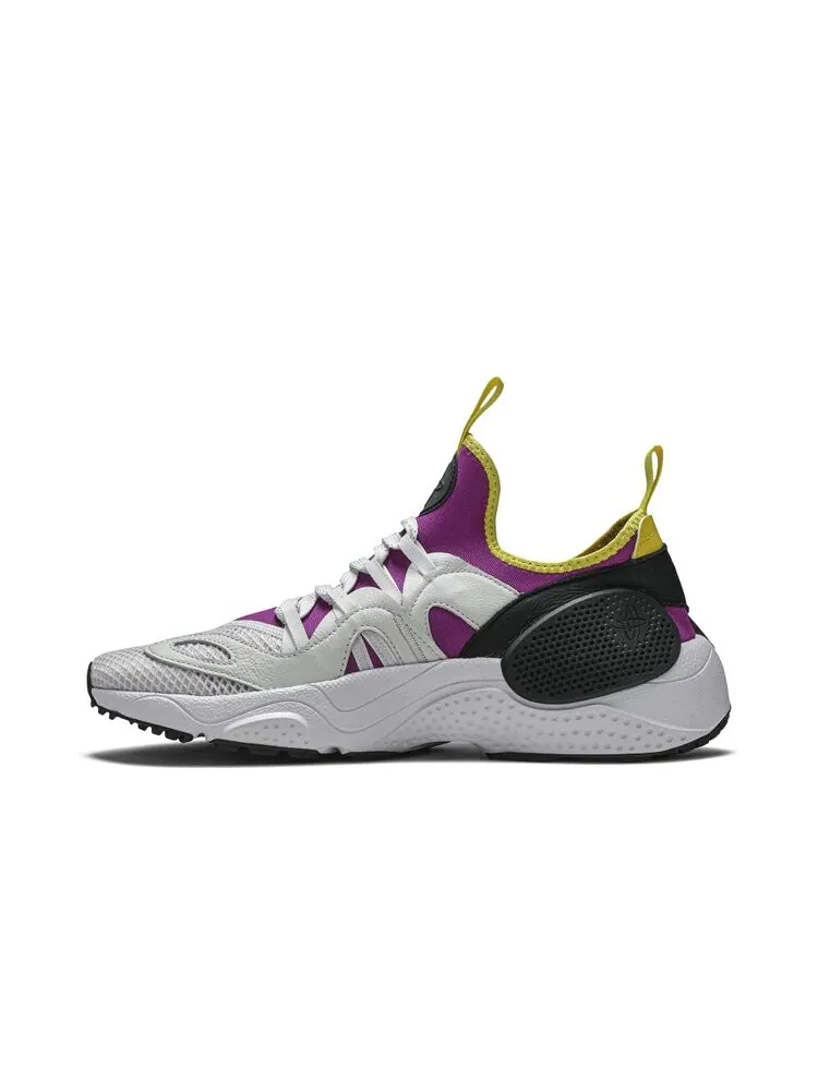 Кроссовки Nike Air Huarache Edge TXT 'Magenta Yellow' — изображение 3 из 4, фиолетовый