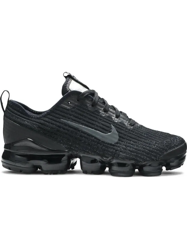 Кроссовки Nike Air VaporMax Flyknit 3 GS 'Black Anthracite' — изображение 1 из 8, черный